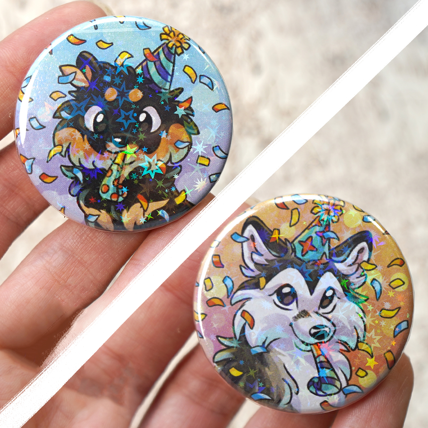 Badge Naya Ori Anniversaire