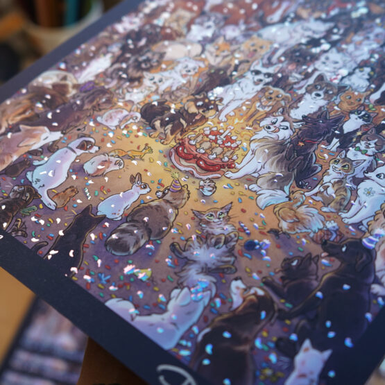Print A4 Naya & Ori • Anniversaire – Image 3