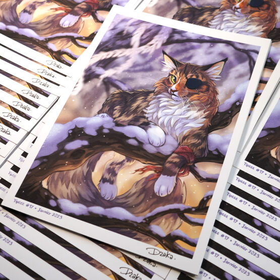 Print A4 Meiko • Warrior – Image 2