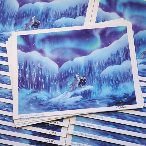 Print A4 Naya & Ori • Mélodie Hivernale