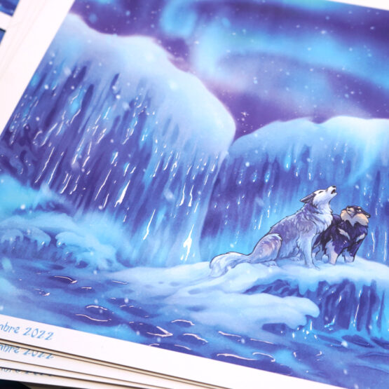 Print A4 Naya & Ori • Mélodie Hivernale – Image 2