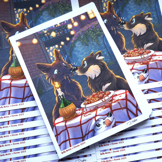 Print A4 Ori et Satyne • Bella Notte
