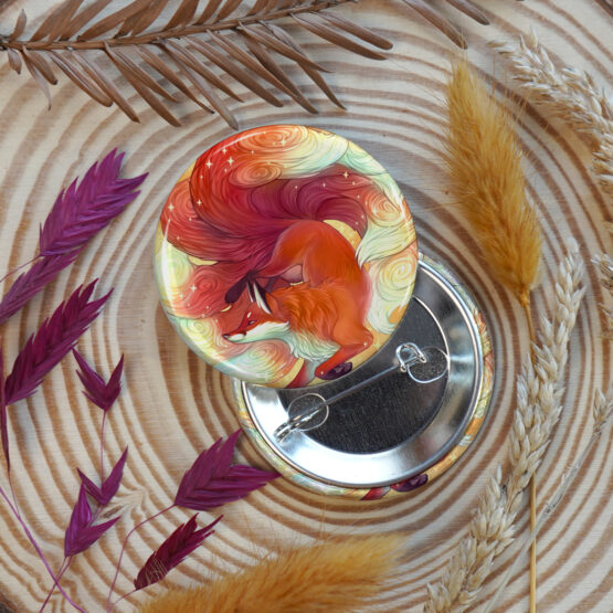 Badge/Magnet • Hiruma Kitsune – Image 3