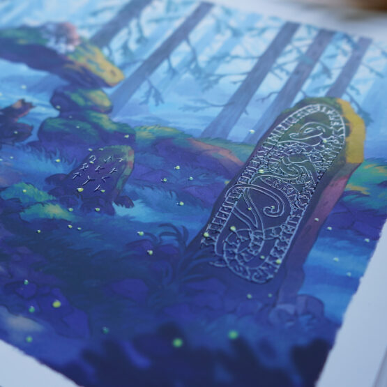 Print A4 Naya & Ori • Sanctuaire légendaire – Image 2