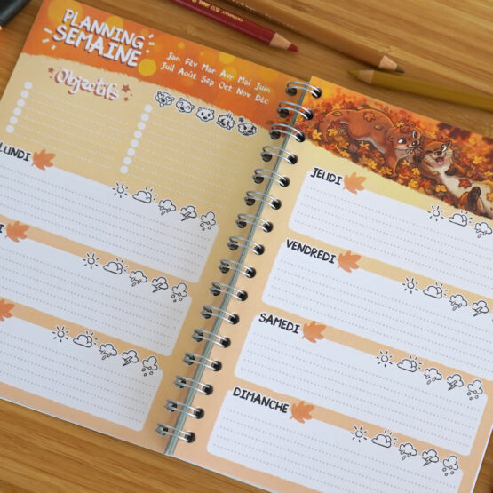Pack Agenda • Loutres – Image 10