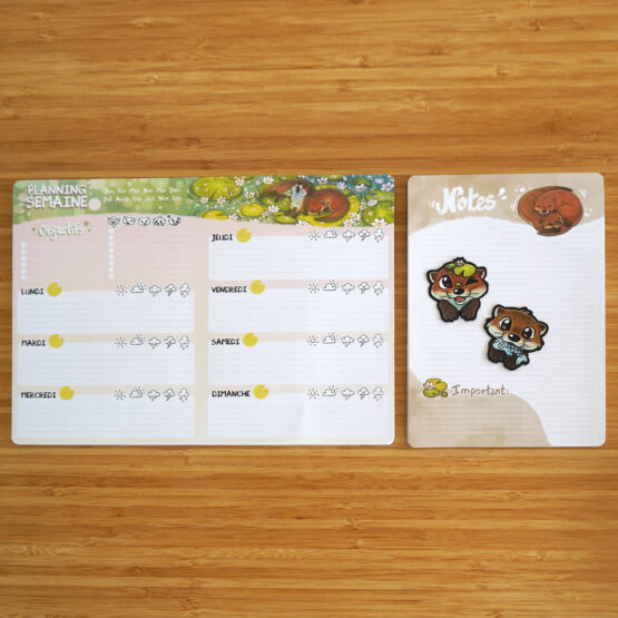 Pack Semainier • Loutres – Image 2