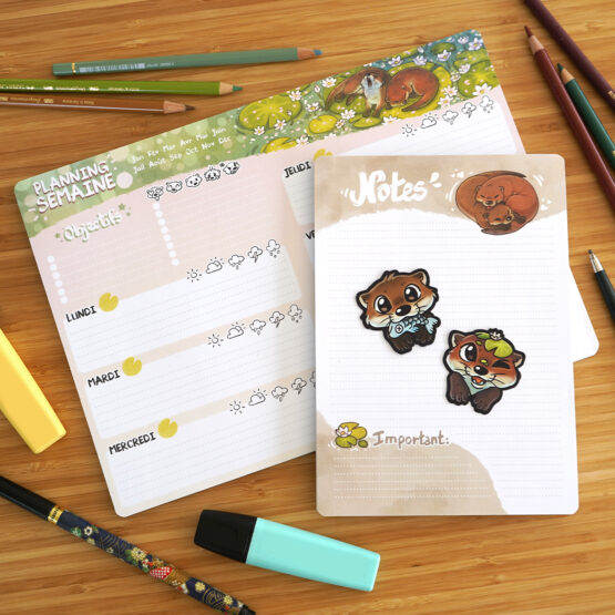 Pack Semainier • Loutres