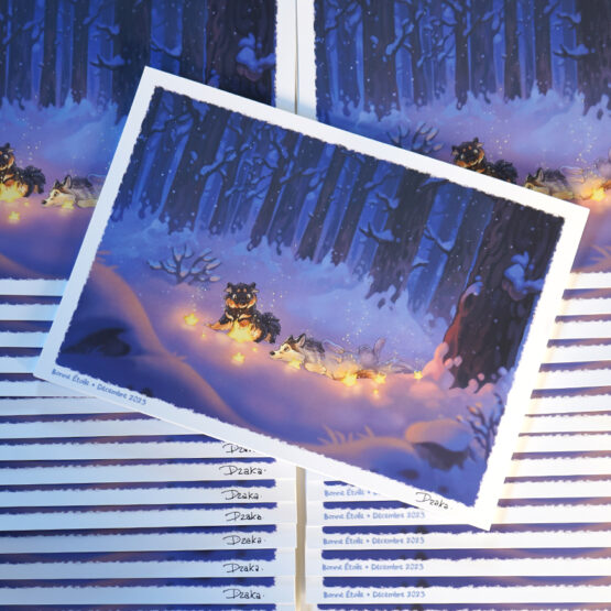 Print A4 Naya & Ori • Bonne Etoile