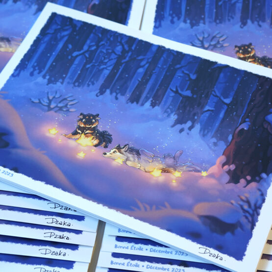 Print A4 Naya & Ori • Bonne Etoile – Image 2