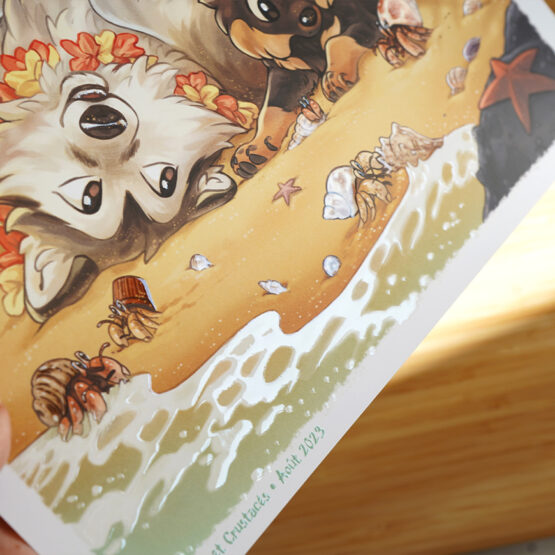 Print A4 Naya & Ori • Coquillages et Crustacés – Image 2