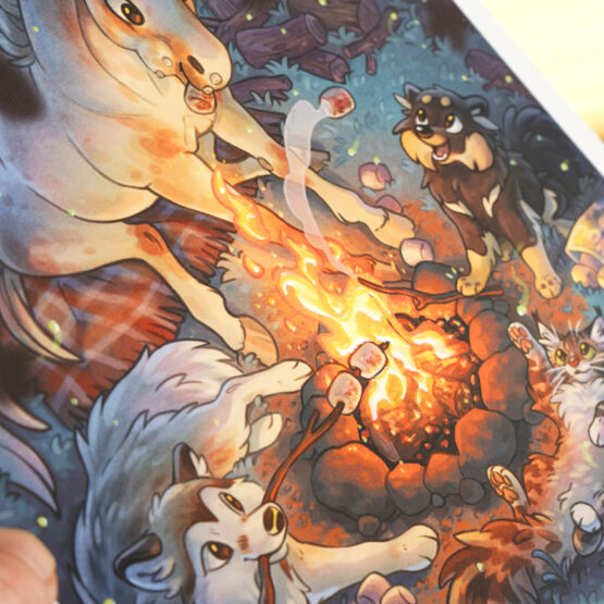 Print A4 Naya & Ori • Dernière Soirée d'été – Image 2