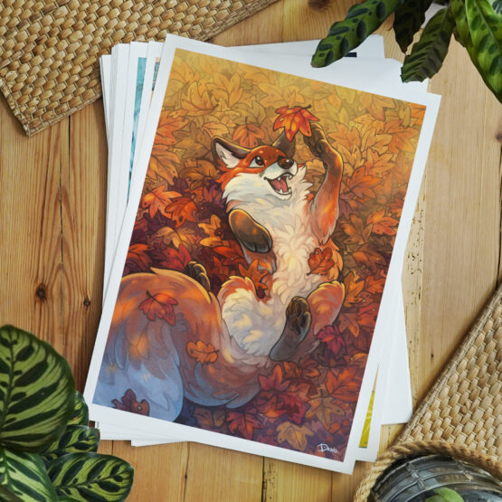 Poster • Douce Lueur d'Automne