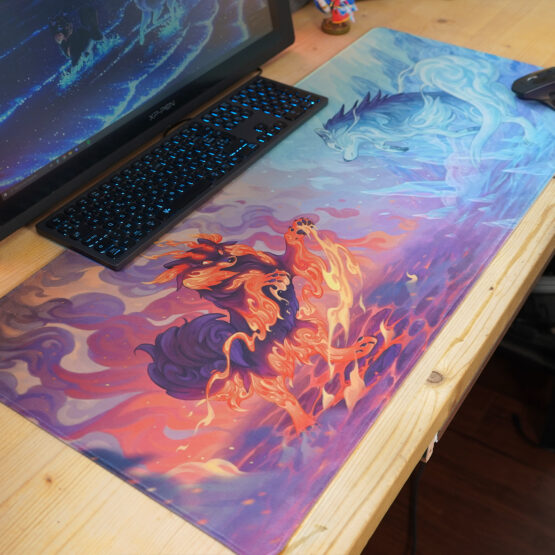 Tapis de souris XXL • Ori de Feu vs Naya de Glace – Image 2