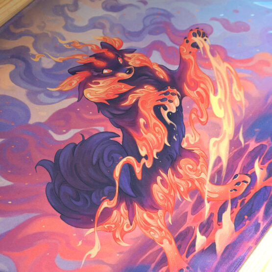 Tapis de souris XXL • Ori de Feu vs Naya de Glace – Image 3