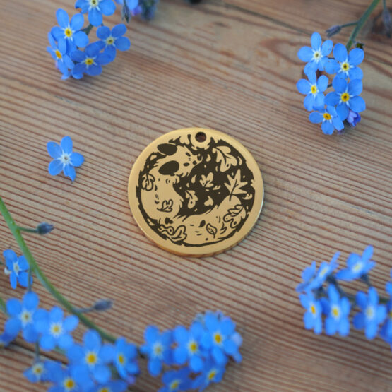 Médaille Ronde Goupil • 3 coloris – Image 2