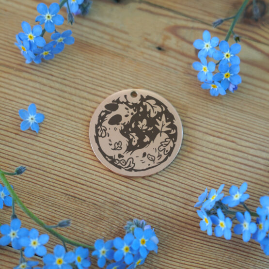 Médaille Ronde Goupil • 3 coloris – Image 3