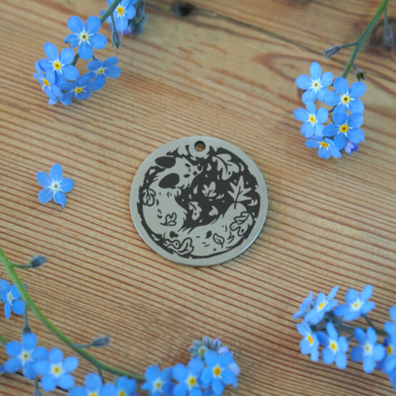 Médaille Ronde Goupil • 3 coloris – Image 4