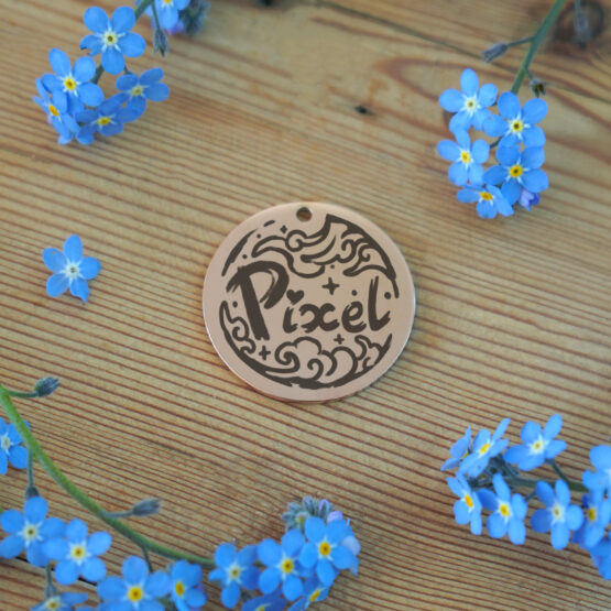 Médaille Ronde Nuages • 4 coloris – Image 3