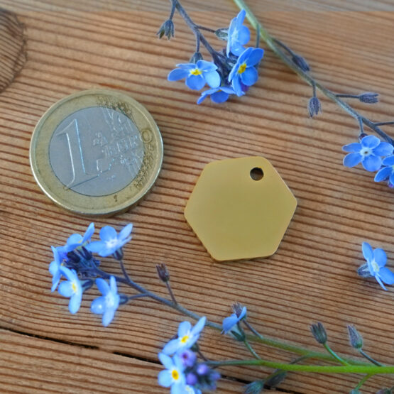 Mini Médaille Hexagone • 4 coloris – Image 11