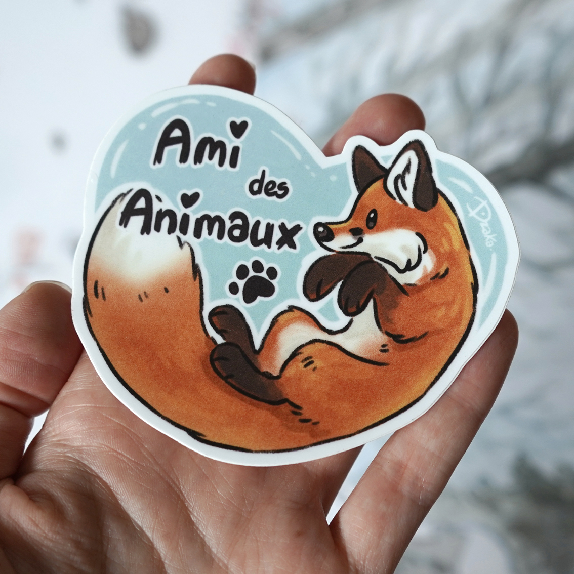 ami des animaux renard