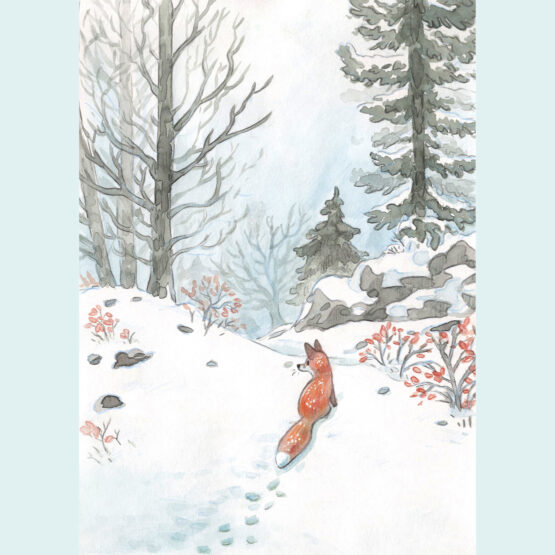 Print A4 • Chassé Croisé • Renard – Image 3