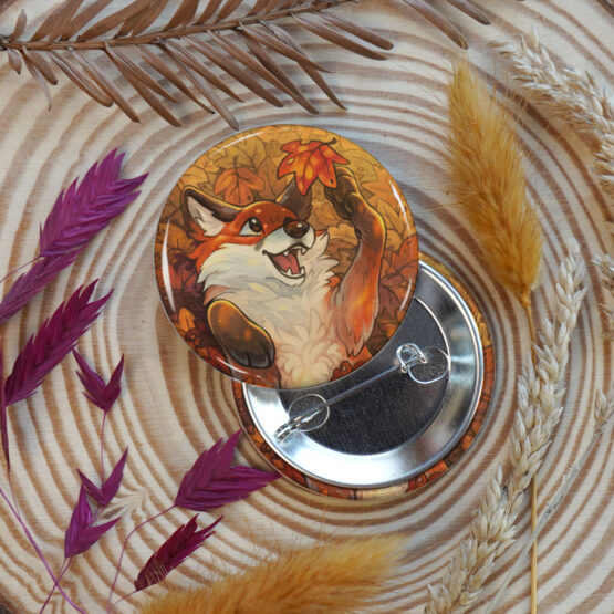 Badge/Magnet • Douce Lueur d'Automne – Image 4