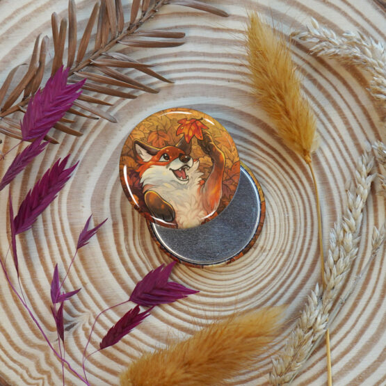 Badge/Magnet • Douce Lueur d'Automne – Image 3