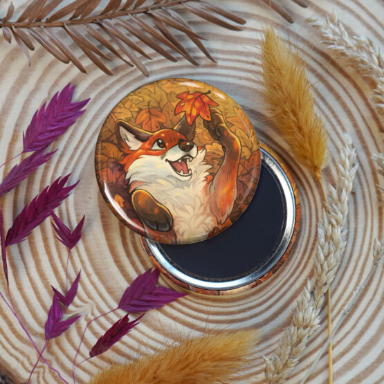 Badge/Magnet • Douce Lueur d'Automne – Image 2