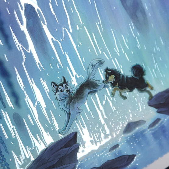 Print A4 Naya & Ori • Balade Nocturne – Image 2