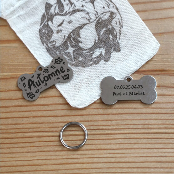 Mini Médaille Os • 4 coloris – Image 2