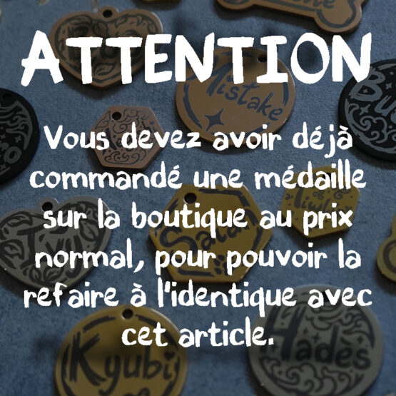 Médailles Duplicata – Image 3
