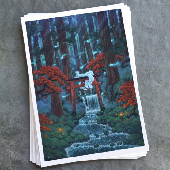 Poster • Kitsune et Onibis